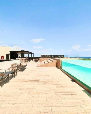 Playa del Carmen Ocean view the Caribbean Sea