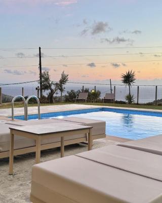 Villa Michael Triopetra Private Villa, Private Swimming Pool, Garden, Panoramic Sunset