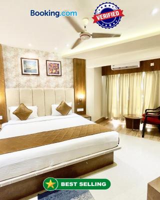 HOTEL JIVAN SANDHYA ! PURI fully-air-conditioned-hotel in-front-of-sea with-lift-and-parking-facility breakfast-included