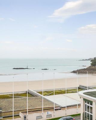 Appartement cosy 4 personnes vue mer DINARD centre