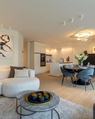 Modern apartment located on the square of De Panne