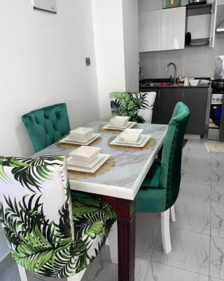 Classy two bedroom Airbnb with swimming pool