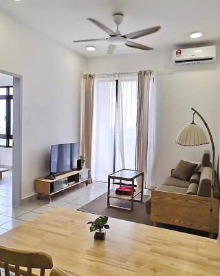 MUJI Cosy Level 25th Room Amber Residence @ Quayside Mall Rimbayu Near to Masha Oasis Tenby KLIA Kota Kemuning