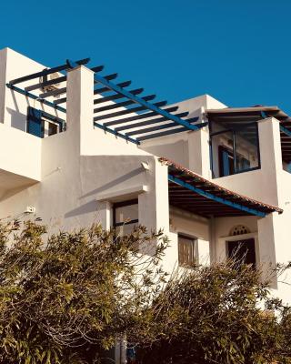 Blue orison house Tinos for 5 persons with seaview