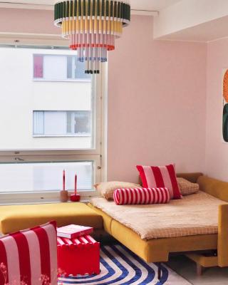 Candy-Colored Two-Room Condo with Sweet views