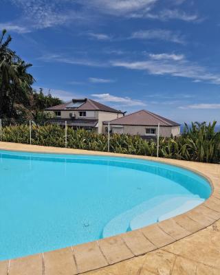 Maison du piton st leu, vue mer
