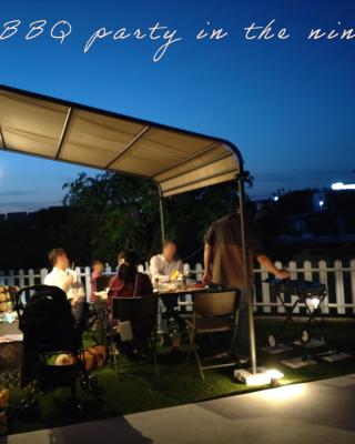 1棟貸切BBQ可 本格ダーツ かき氷機 Villa上条