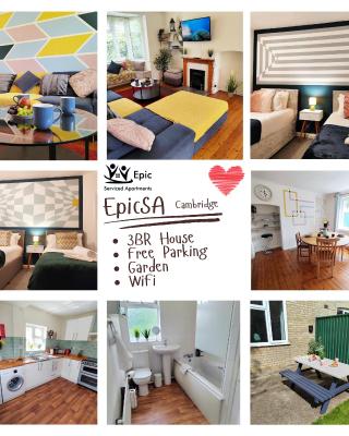 Epicsa - Corporate & Family Stay in 3 Bedroom House with Garden, FREE parking