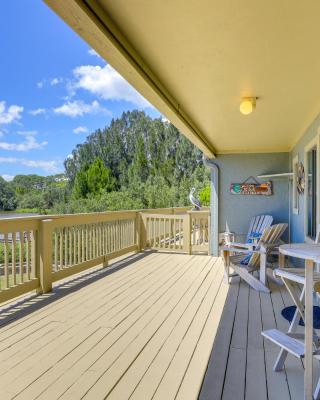 Dog-Friendly, Waterfront Duplex with Dock, Near Town!