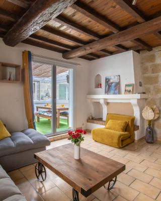 Maison familiale à 2 min à pied de l'Institut A Armand Calme Jeux babyfoot Jacuzzi Proche Mer