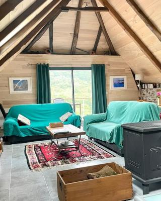 Gîte Le Couderc de Coubisou, grange rénovée