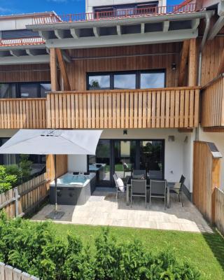 Ferienhaus Berger mit eigenen Whirlpool im Garten