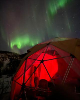 Northern Light Panorama Evenes