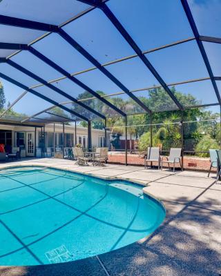 Waterfront Tampa Home with Pool, Lanai, and Dock!