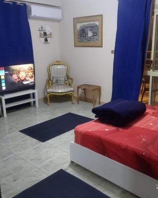 Cairo heart GEM attached to a balcony with airport view you can only book through booking app, Please contact us on our phone number provided on booking, after confirming your booking, so we can check you in, contacting us is a must, thank you