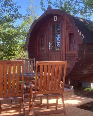 Campingfass mit Panoramaterrasse
