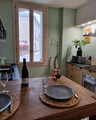 Chambre double avec salon chez l habitant-Maison Llapasset