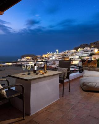 Villa Valasia Lindos with Acropolis View