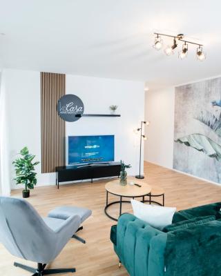 koCASA-Apartments 02, Design, City-Center Böblingen, Stellplatz, Balkon, Waipu-Tv