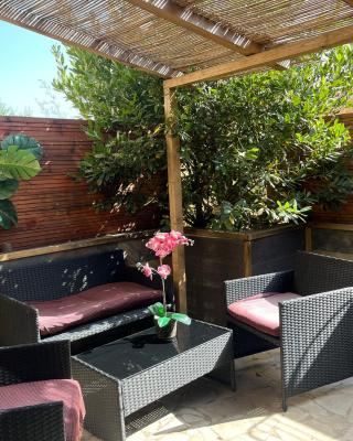 Rêves de vie le "figuerolles" avec terrasse et parking privés