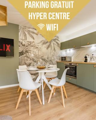 Le Green Duplex - Clim - Parking - Netflix - Nestor & Margot