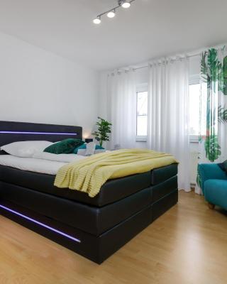 2 Zimmer Wohnung, Küche, Bad, Balkon, Netflix