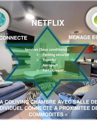 CASA COLIVING avec chambre salle de bain individuelles privatives