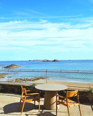 Vue pleine mer à la Perle Marine - La Terrasse