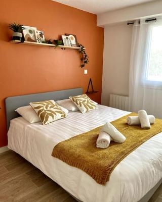 Le TerraBreizh, T2 cosy et confort avec parking privé, balcon et fibre