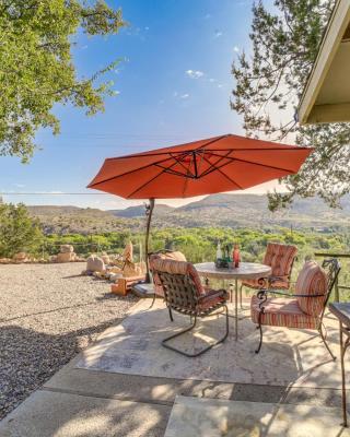 Vineyard Views and Sauna at Cornville Home!