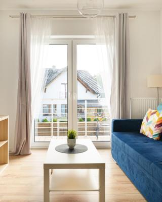 APARTAMENTY "LA VILLA" SUPERIOR II z dwoma sypialniami, salonem, balkonem, prywatnym parkingiem, blisko centrum, spokojna okolica