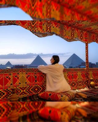 King of pharaohs view pyramids
