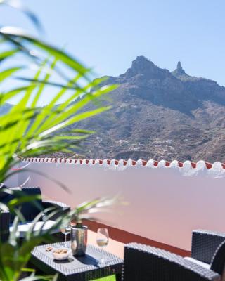 Vivelorural Casa Pepe vistas a la montaña, Tejeda