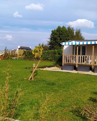 Mobil-home vue mer et campagne