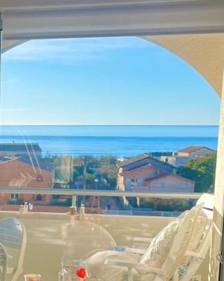 La Sirène - Loft moderne et lumineux avec vue panoramique sur Mer Méditerranée et port de plaisance