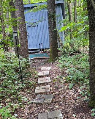 Angie's Country Cabins non electric rustic cabins in the woods You provide the linens Self check in Access to hot shared hot tub