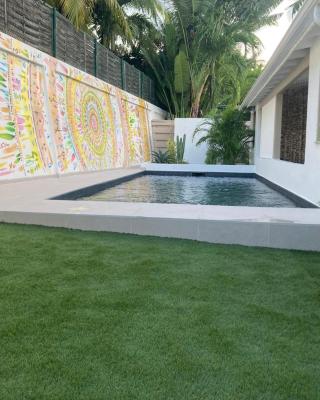 Wahoo lodge, piscine privée, orient bay