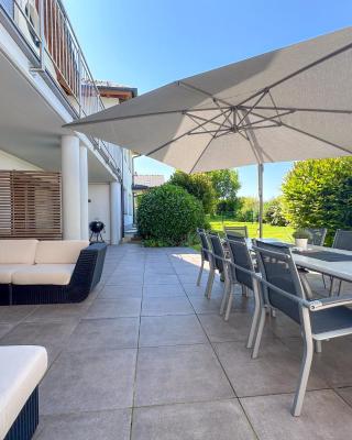 "LIEBLINGSPLATZ" - Premium Apartments Seekirchen, elegant, countryside, shared Poolarea