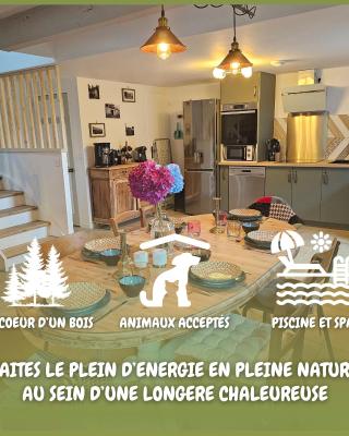 Ker Adèle, longère cosy au cœur d'un bois