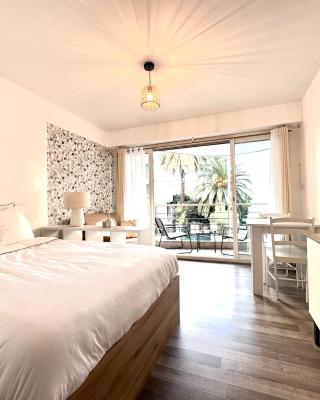 30m2 vue mer terrasse à 1min des plages
