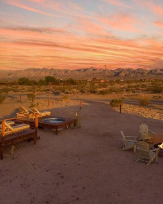 Total Serenity Cowboy Pool Fire Pit Views