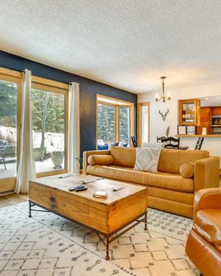 Charming Vail Condo with Patio and Mountain Views