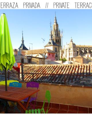 Casa Catedral - terraza privada con vistas en el corazón de Toledo