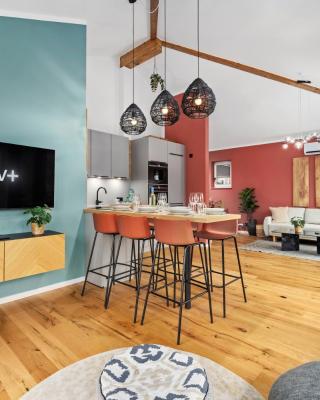 EDLER WOHNRAUM Schwanenteich-Penthouse mit Garage, Grill, Kaffeevollautomat, Klima, Lift & Terrasse