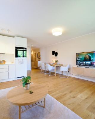 EDLER WOHNRAUM Schwanenteich-Oase mit Balkon, Kaffeevollautomat, Lift & Parkplatz