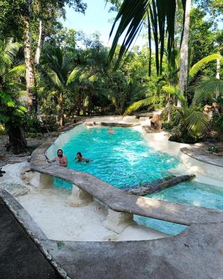 Cabaña Zapote en Rancho Los Jaguares Jungle Retreat Tulum