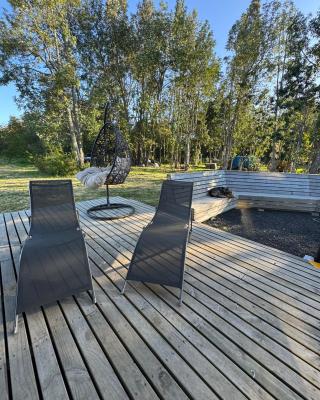 Casa en el bosque-tinaja