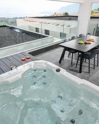 Lake view apartments in migdal