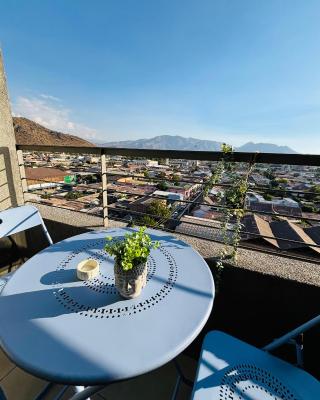 Amplio depto 2D2B con hermosa vista en Los Andes