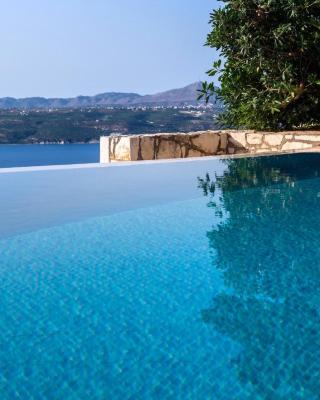 Villa Majestic Crete heated pool and sauna